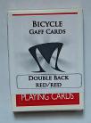 BICYCLE DECK - DOUBLE BACK- RED/RED