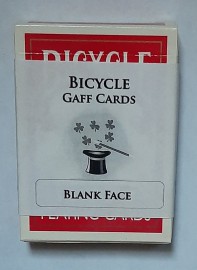 BICYCLE DECK - BLANK FACE / RED