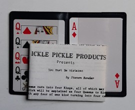 Vintage / ICKLE PICKLE PRODUCTS: You Must Be Mistaken by Steven Bender