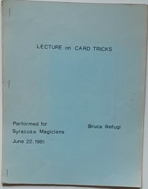 Lecture om Card Tricks by Bruce Ikefugi 