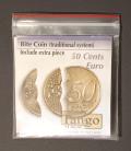 Bite Coin / 50 Cents Euro / Traditional System with extra piece By Tango